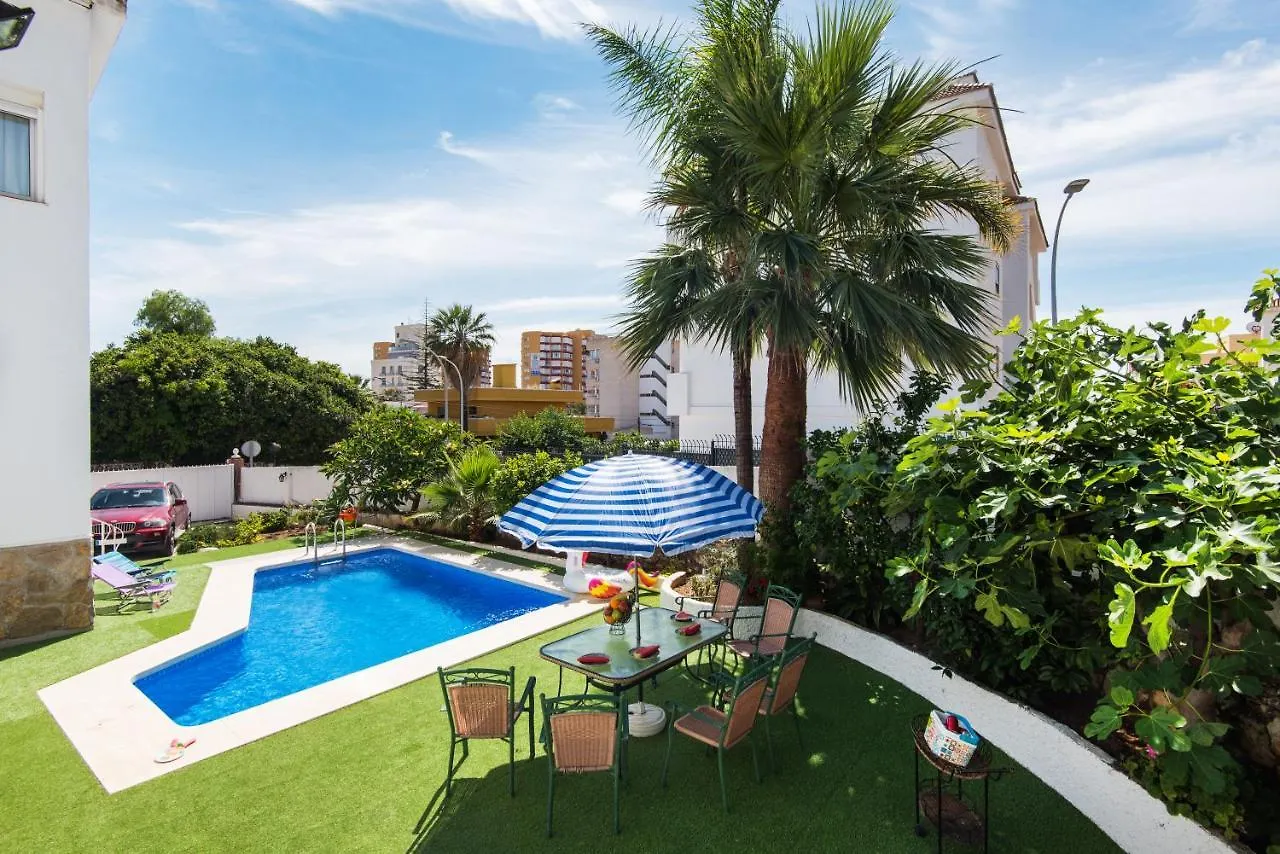 Villa Palm Beach Marina Benalmadena 3 Min Walking From The Sea 0*,  Spain