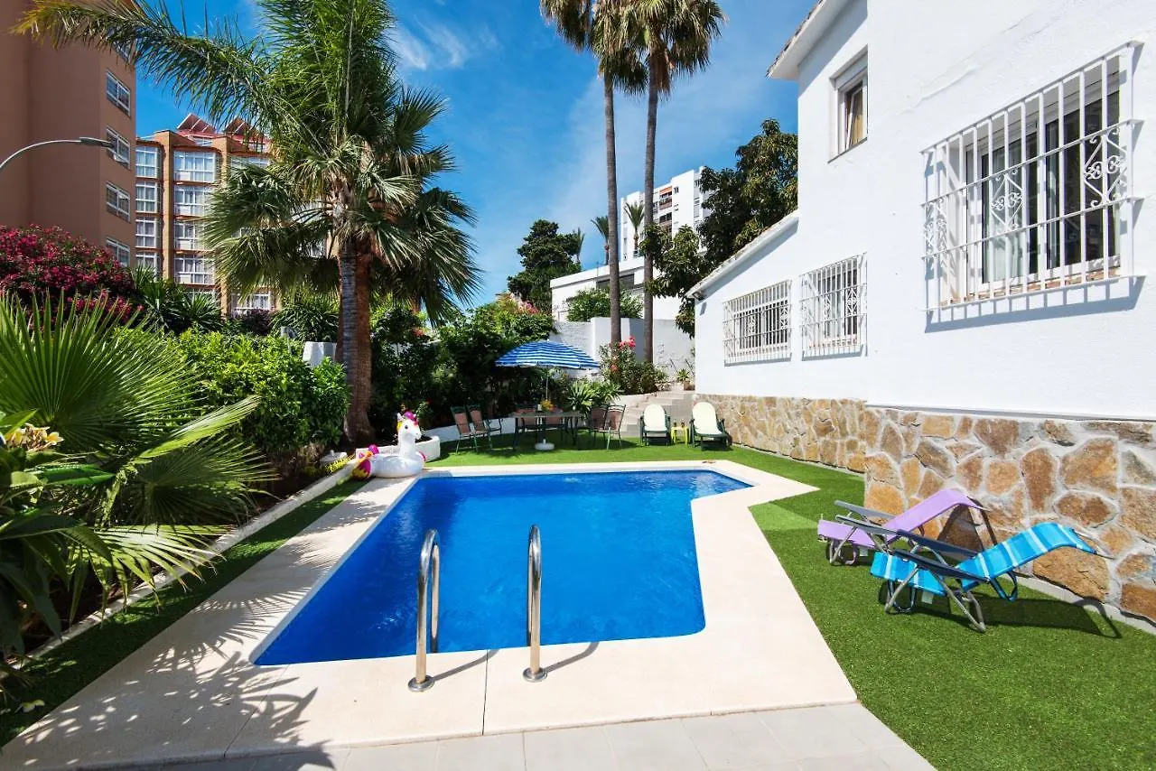 Villa Palm Beach Marina Benalmadena 3 Min Walking From The Sea Spain